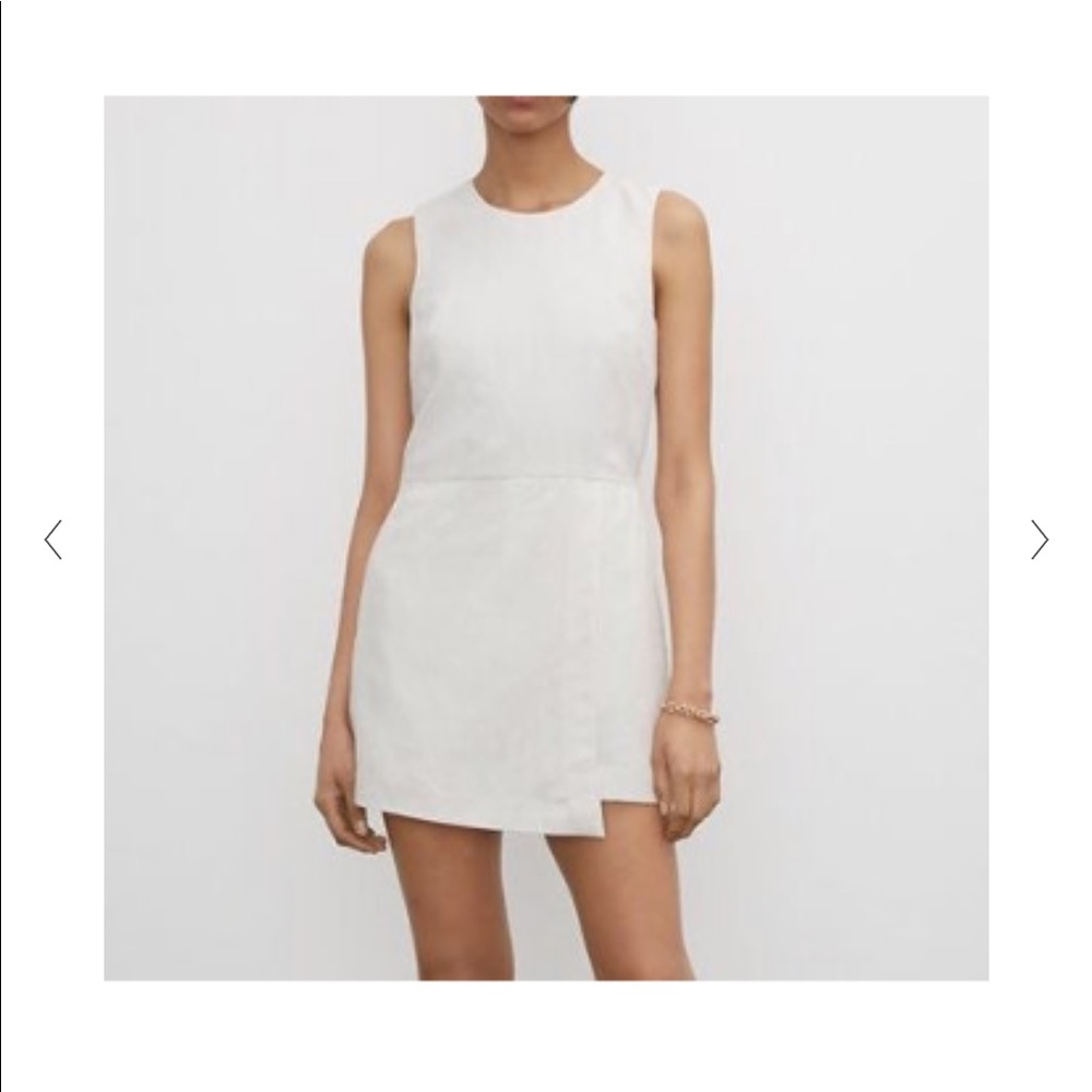 Club Monaco Stripe Wrap Romper